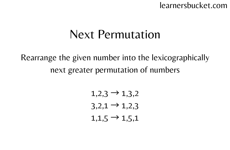 next permutation