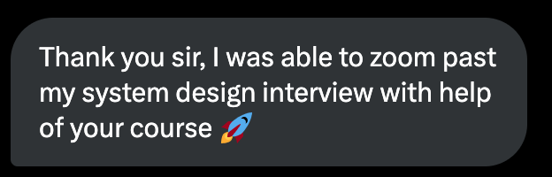 Zoom past frontend interview using frontend system design course