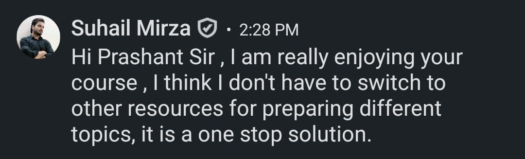 Enjoying the frontend interview preparation course